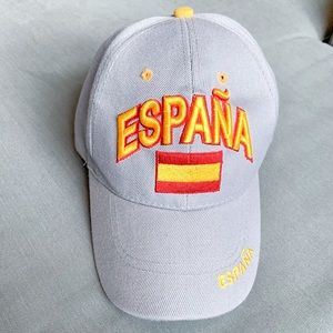 Mens cap “Espana” with Velcro closure.  Brand New Without Tags.